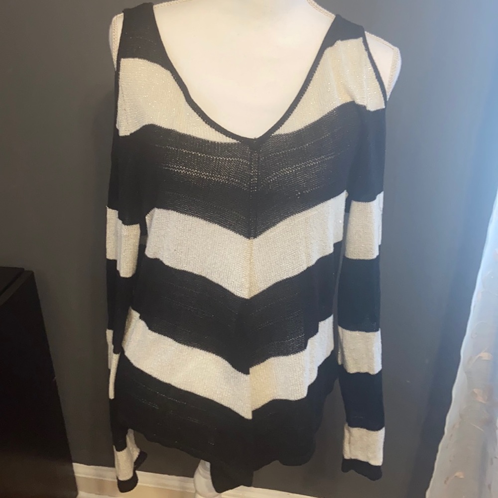 Cold Shoulder Sweater